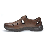 Closed Toe Leather Sandals John 3216
