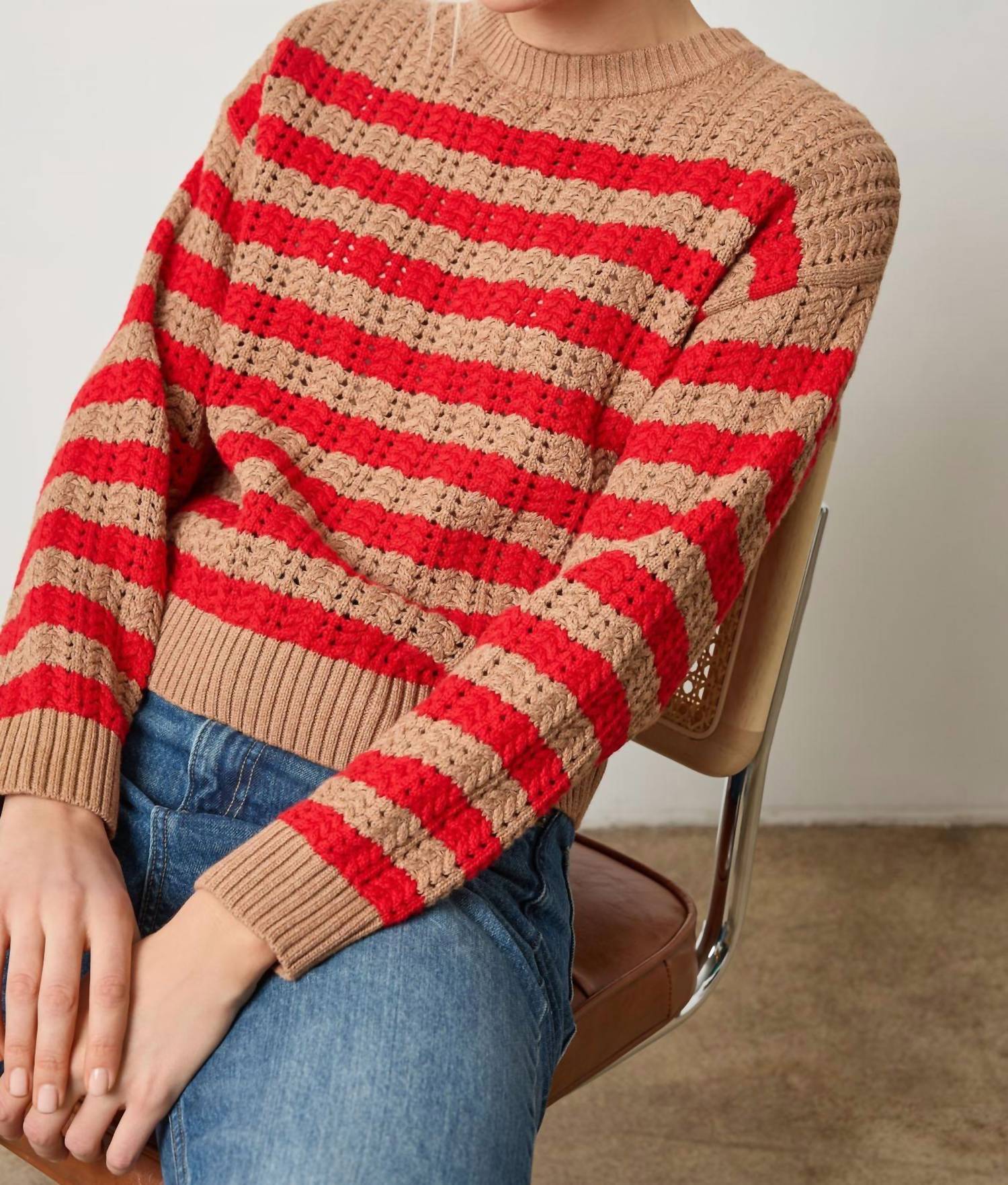 Lilla P - Stripe Stitch Sweater