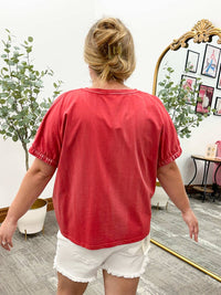 Hayden La - Washed Front Pocket T Shirt