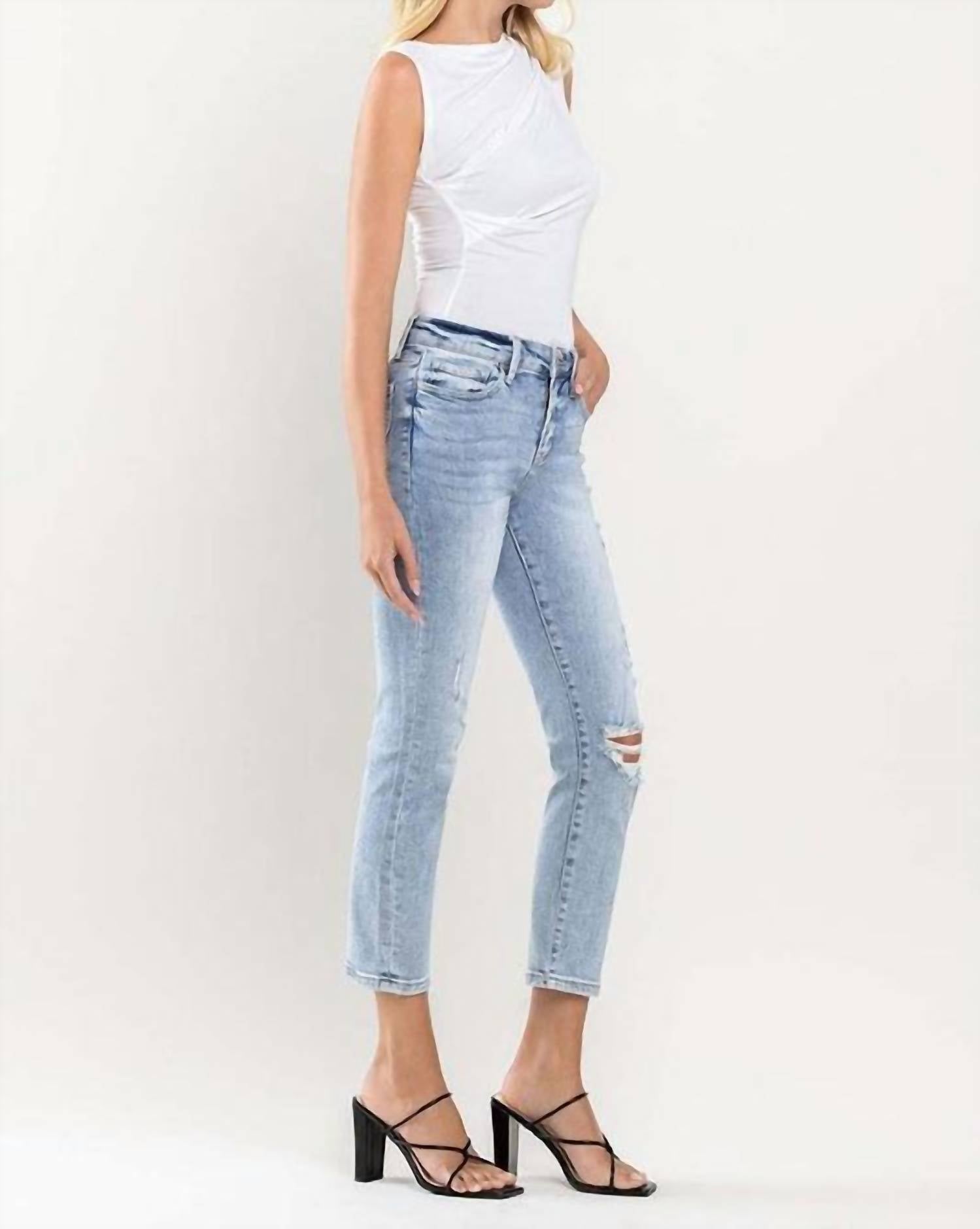 Vervet By Flying Monkey - Straight Denim Pants