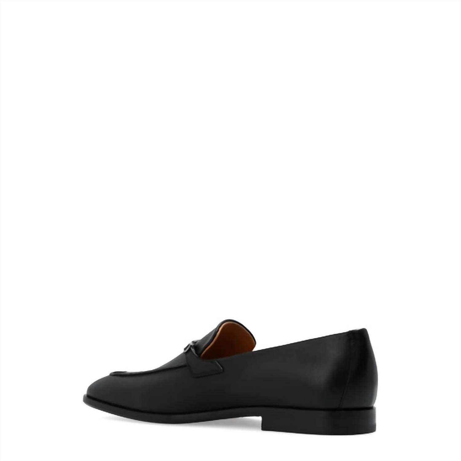 Salvatore Ferragamo - Men's Gancini Ornament Leather Moccasin
