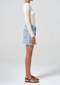 Agolde - V-Waist Mini Skirt