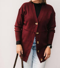 Rd Style - Long V-neck Cardigan