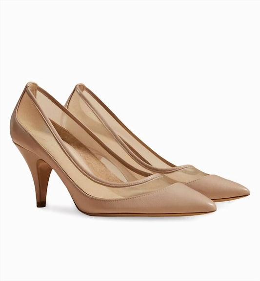 Khaite - Women River Mesh & Leather Pump