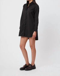 THE SHIRT WFH Dress in blk - women's dress - view 4