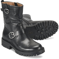 Sofft - Sofft Women's Amberlynn Waterproof Leather Moto Boots Black