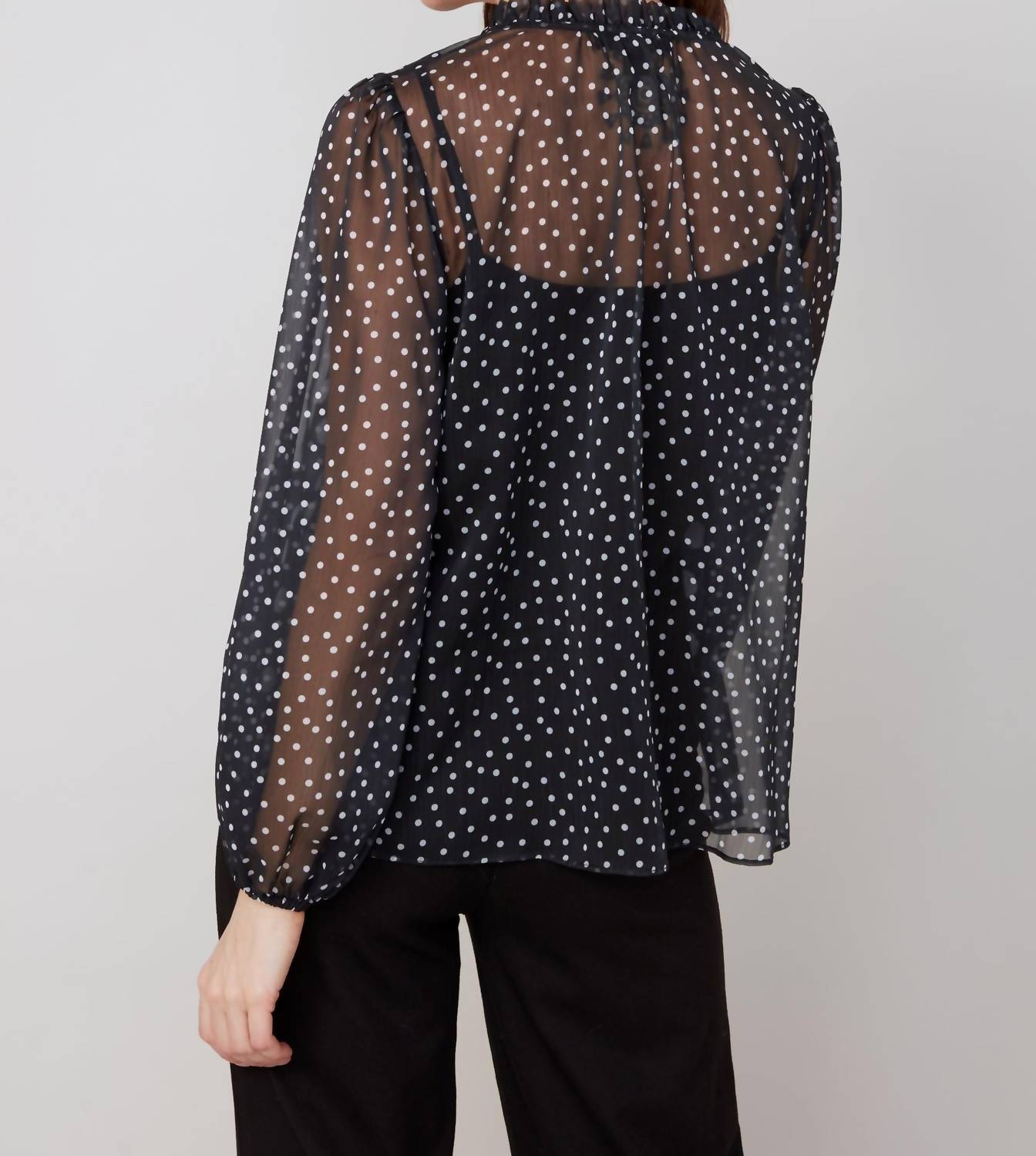 Renuar - Polka Dot Blouse