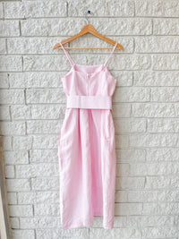 Rosie Assoulin - Artichoke Sleeveless Belted Midi Dress