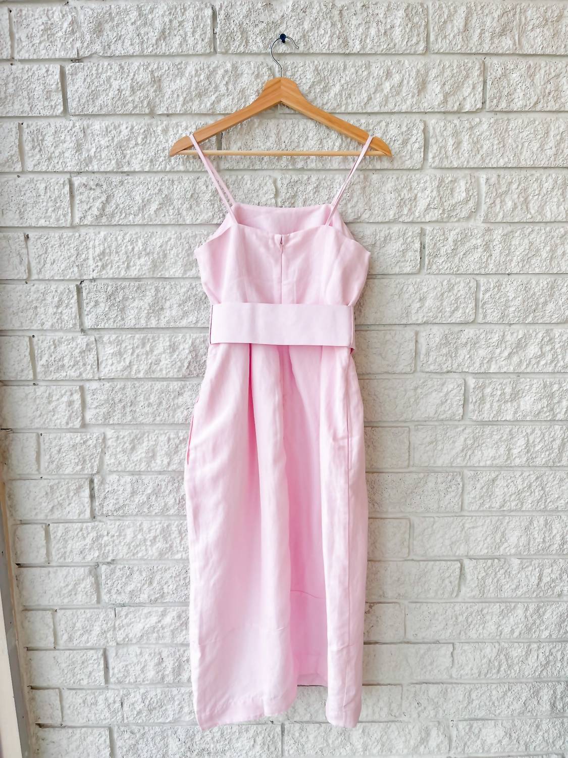 Rosie Assoulin - Artichoke Sleeveless Belted Midi Dress