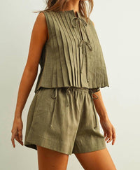 Miou Muse - Olivie Linen Set