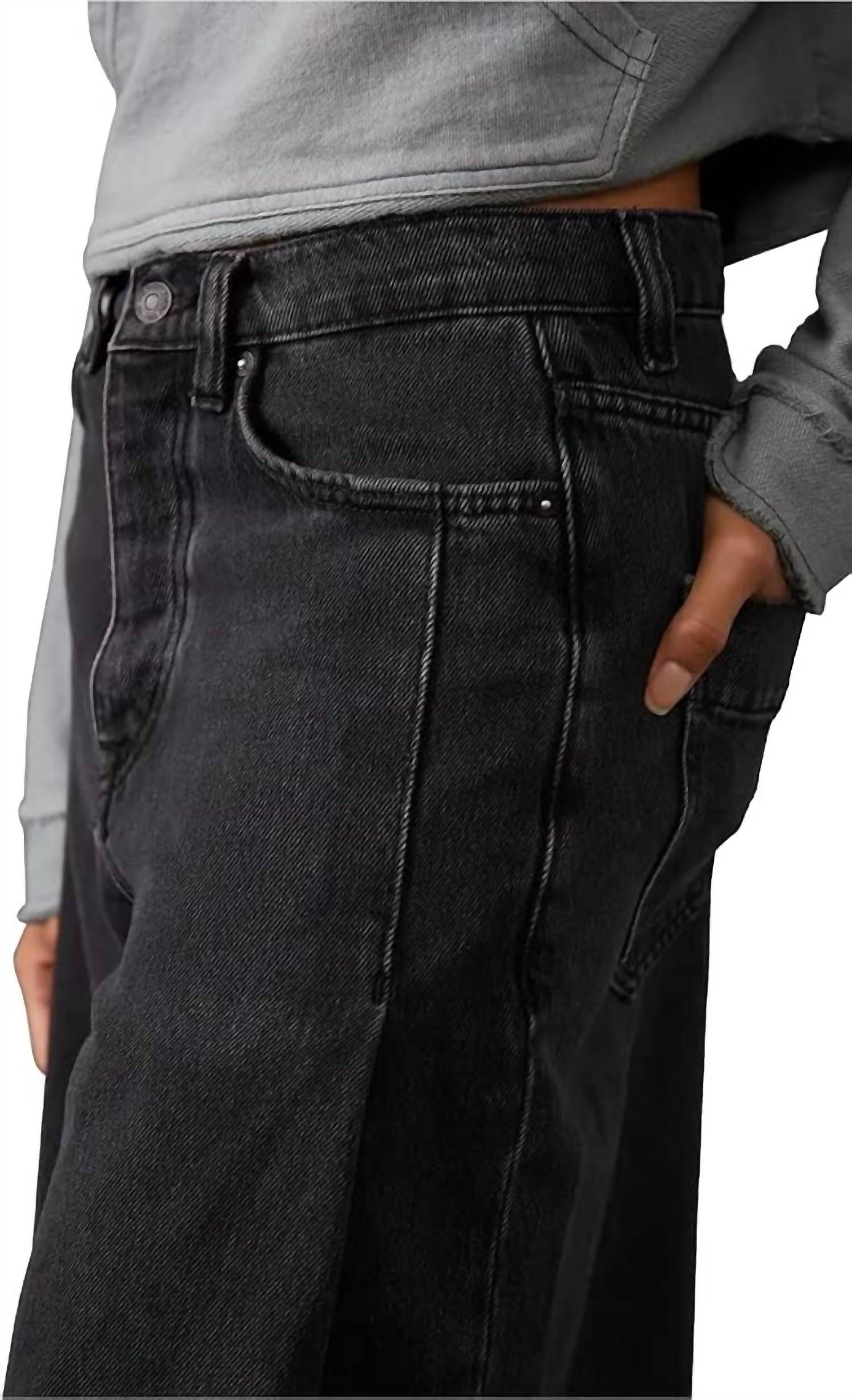 Free People - Old West Slouchy Jeans