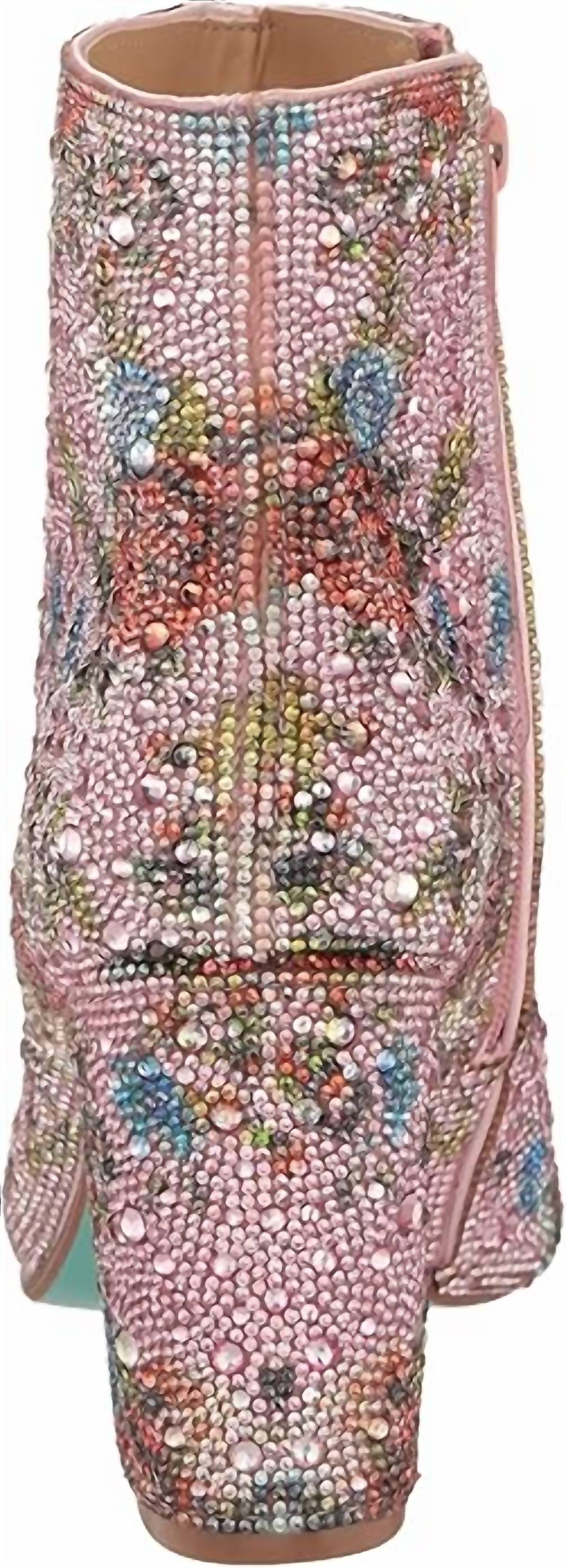 Betsey Johnson Women's Cady Floral Bootie in pink - women's shoe - view 5