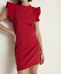 Nation Ltd - Ellis Ruffle Sleeve Dress
