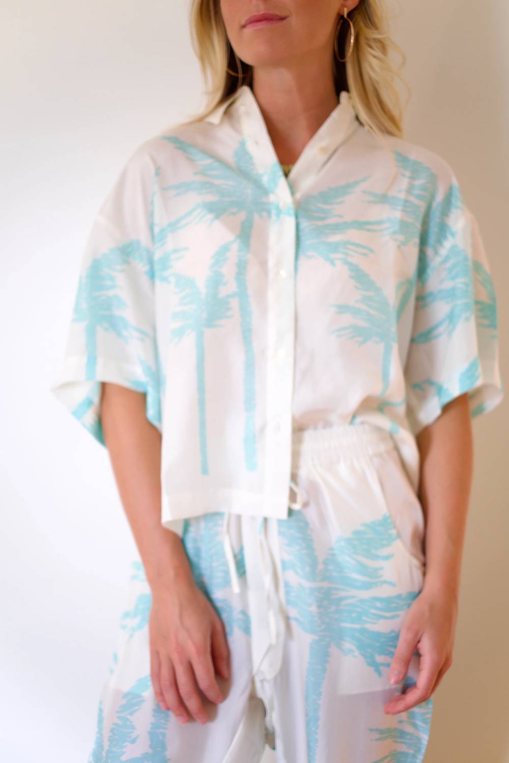 État D’Été - Boxy Pajama Blouse