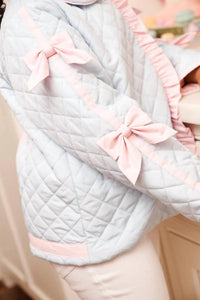 The Beaufort Bonnet Company Julie Anne Jacket in blue pink - item - alternate view