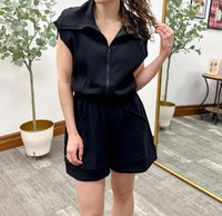 Rae Mode - Luxe Cap Sleeve Romper