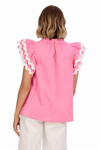 Mudpie - Angie Ric-rac Top