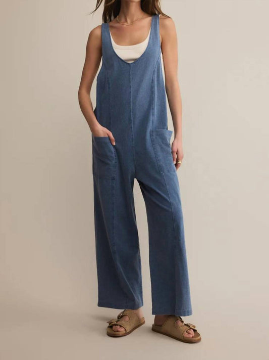 Z Supply - Everyday Jersey Denim Jumpsuit