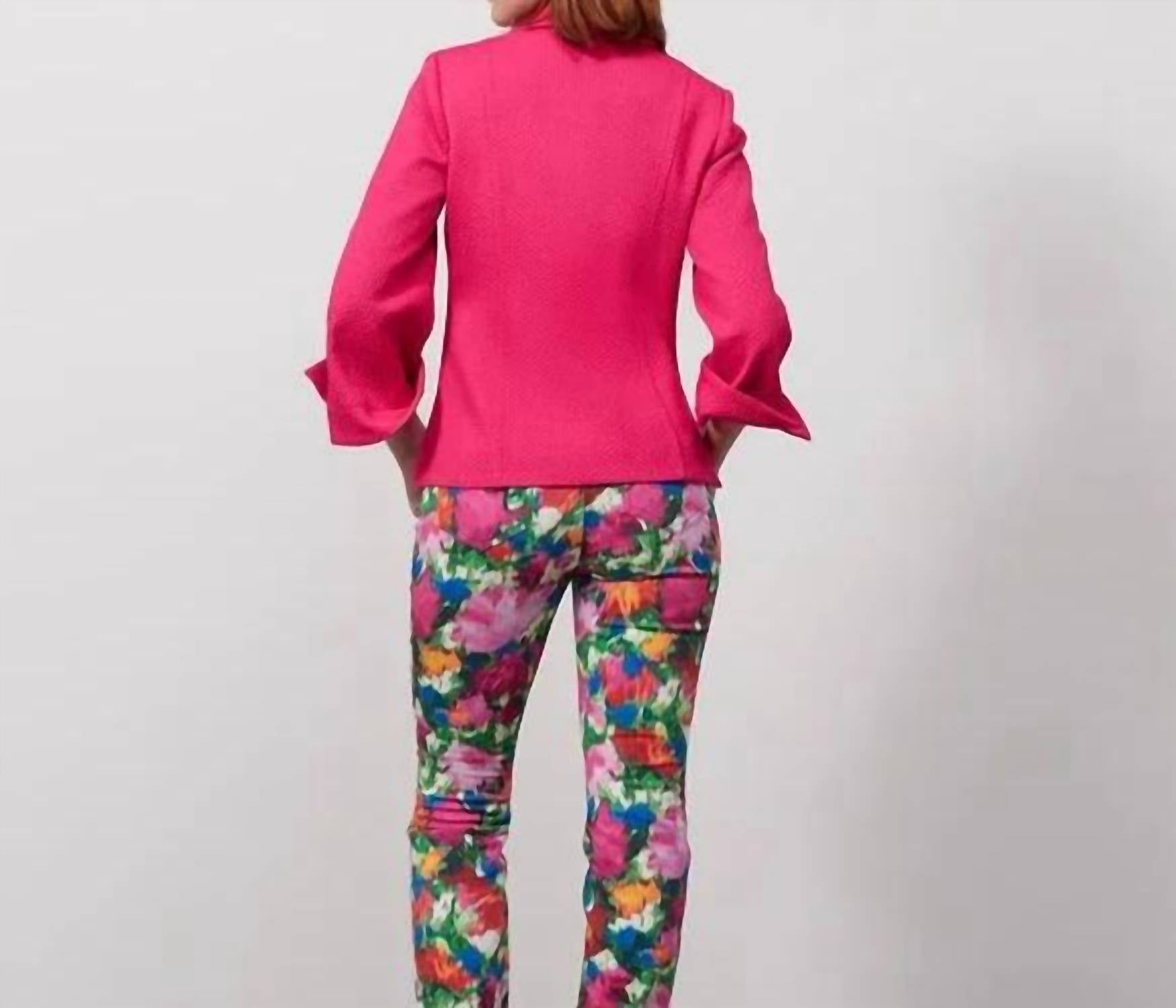 Carlisle - Rambutan Italian Stretch Jacket