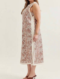 Entro - Jersey Knit Midi Dress