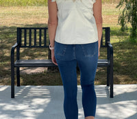 Tcec - Flutter Sleeve Top