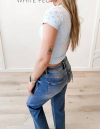 By Together - Roma Fitted Eyelet Tee