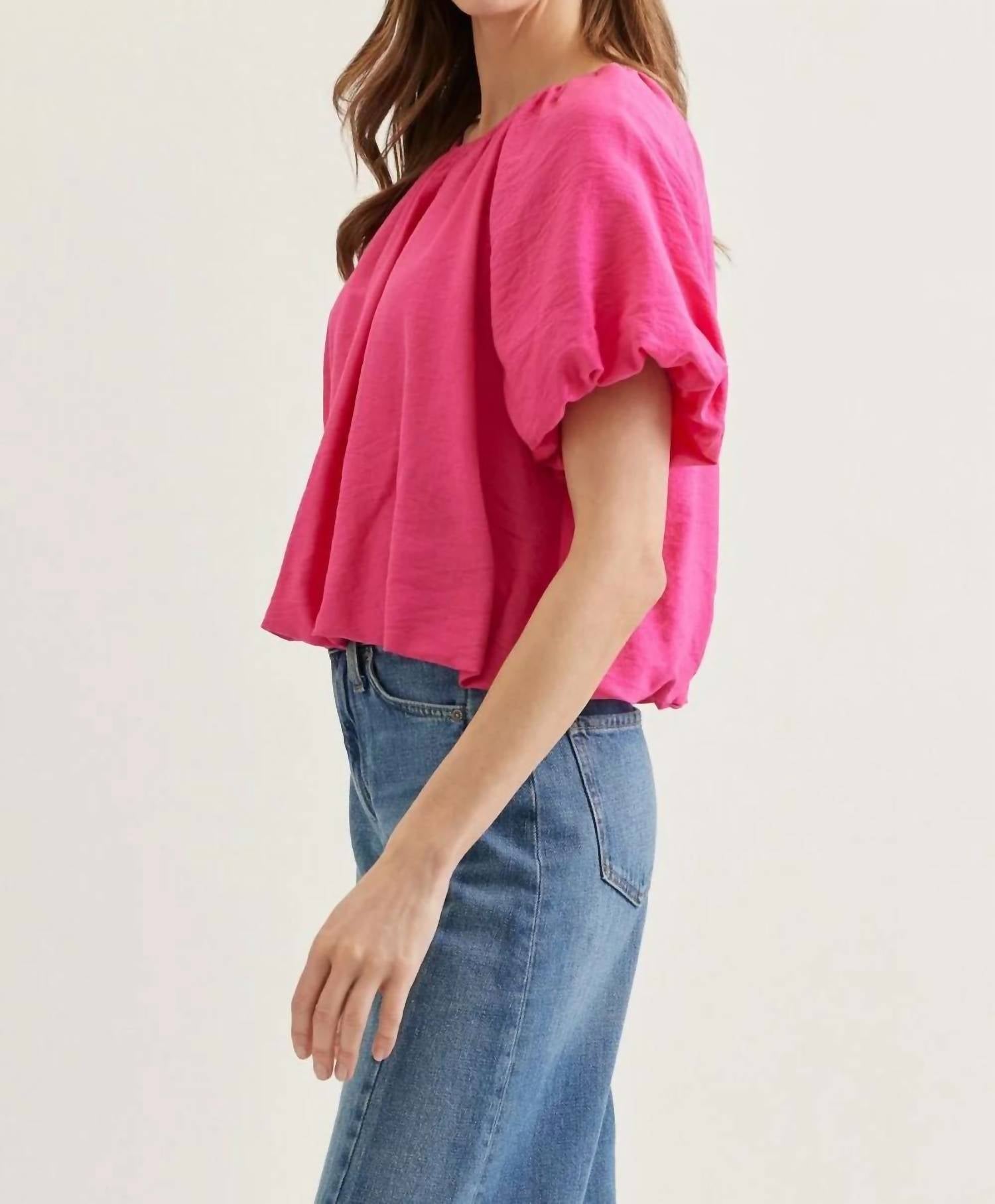 Entro - Balloon Waist Top