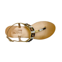 Salvatore Ferragamo - Women's Gelsino Embellished T Strap Sandals
