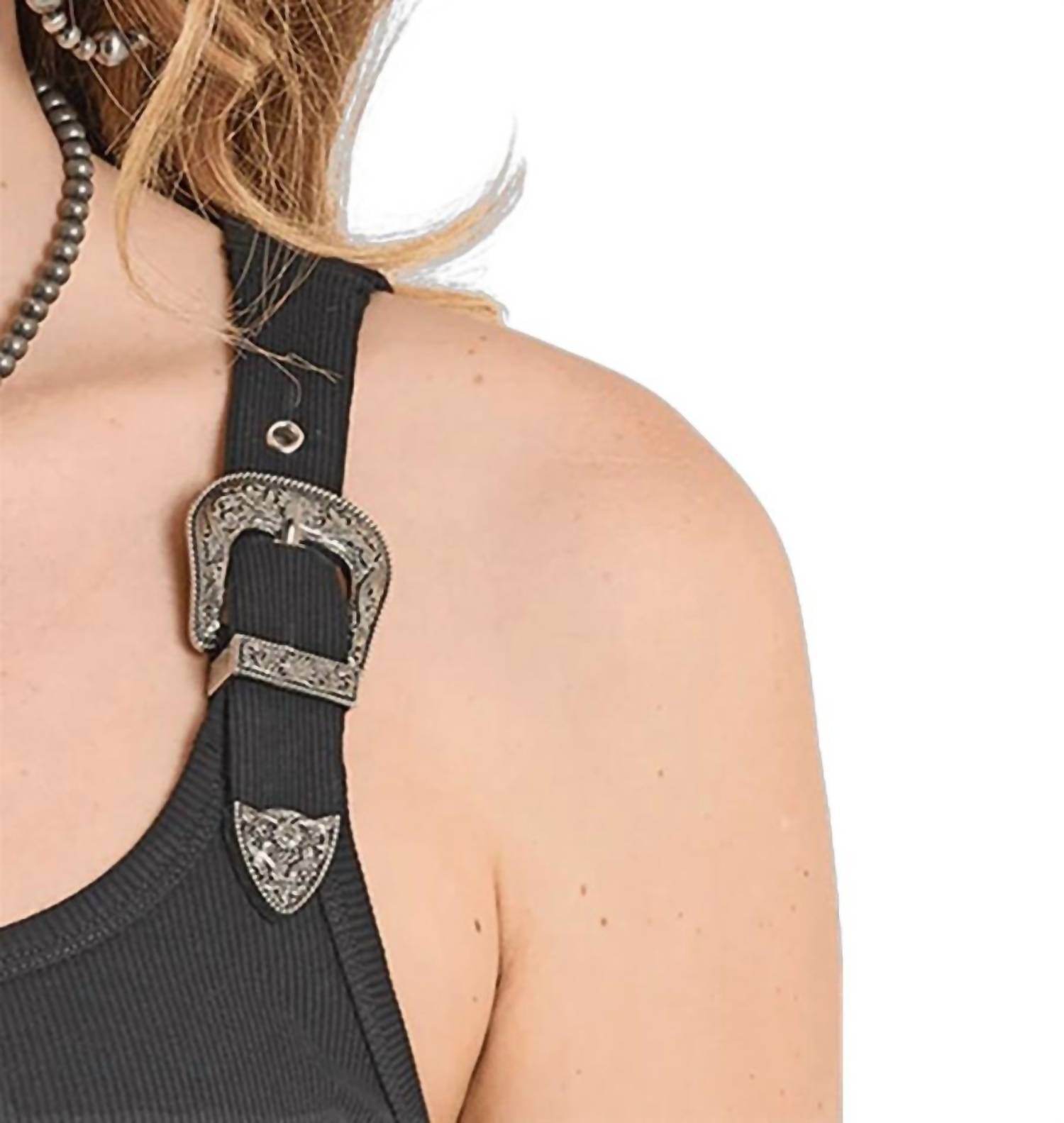 Rock & Roll Denim - Buckle Mini Dress