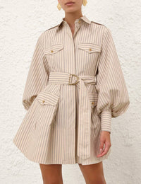 Zimmermann - Memento Utility Mini Dress