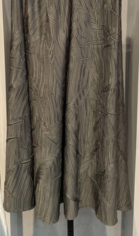 Joseph Ribkoff - Pleated Satin Long Flared Skirt