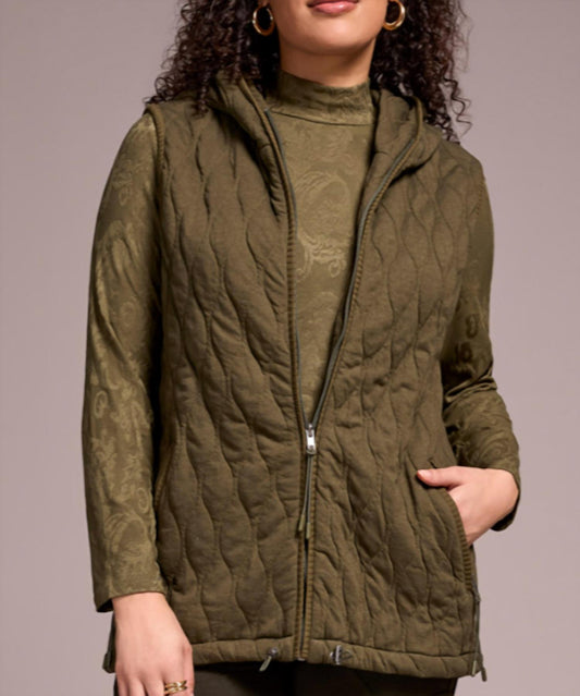 Tribal - Zip Front & Hood Vest