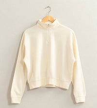Hyfve - Zip-up Minimalist Sweatshirt