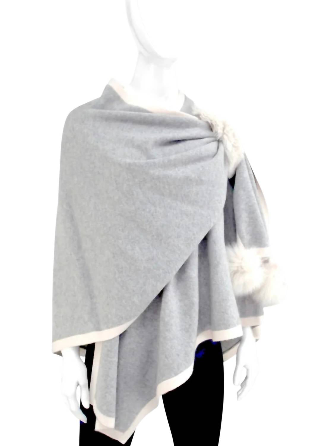 Mitchie'S Matchings - Fox Pom Pull Thru Wrap