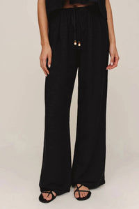 Bella Dahl - Beaded Drawstring Beach Pant