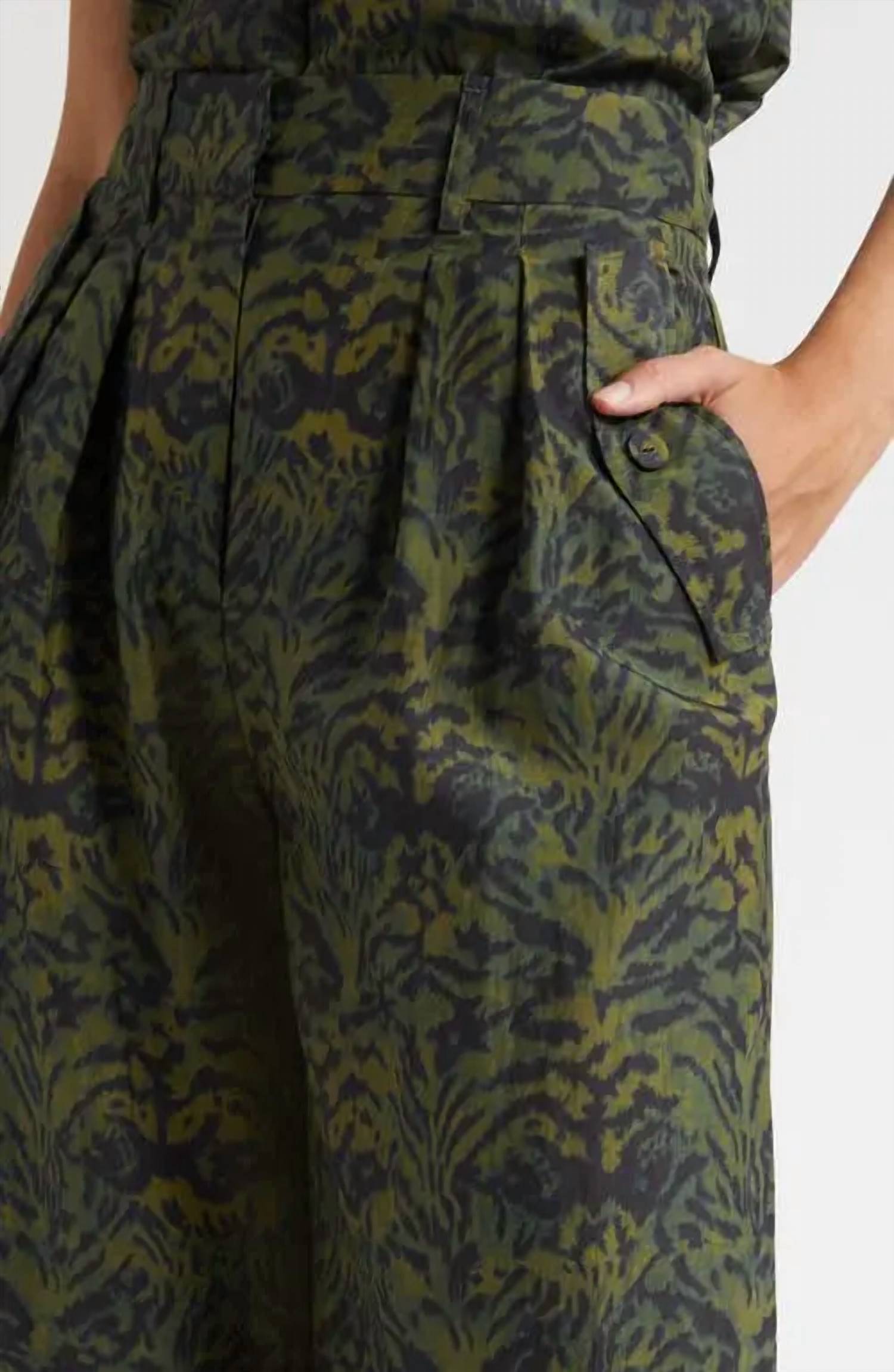 Ulla Johnson - Charlie Silk High Waist Wide Leg Pant