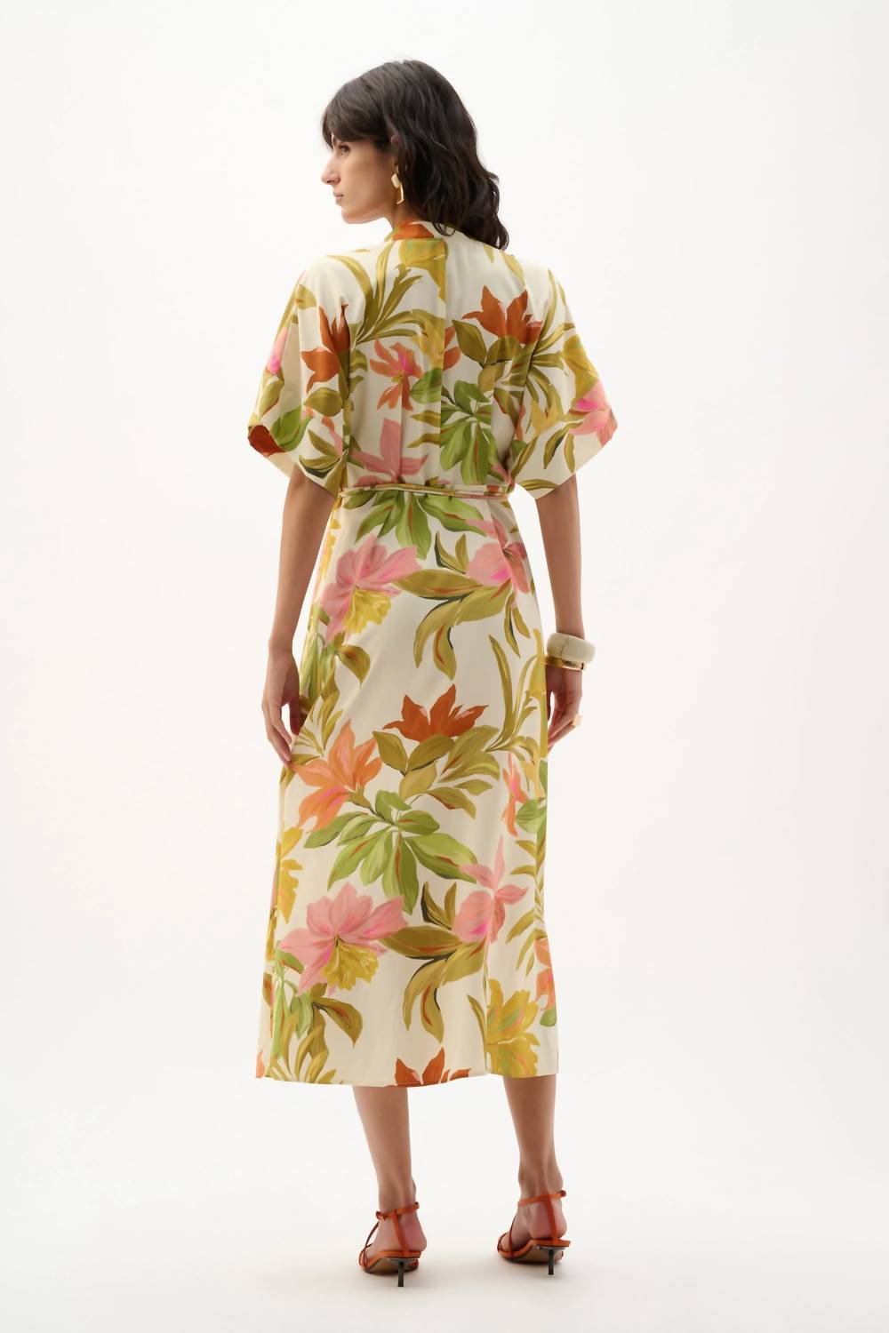 Joseph Ribkoff - Lotus V-neck Dress