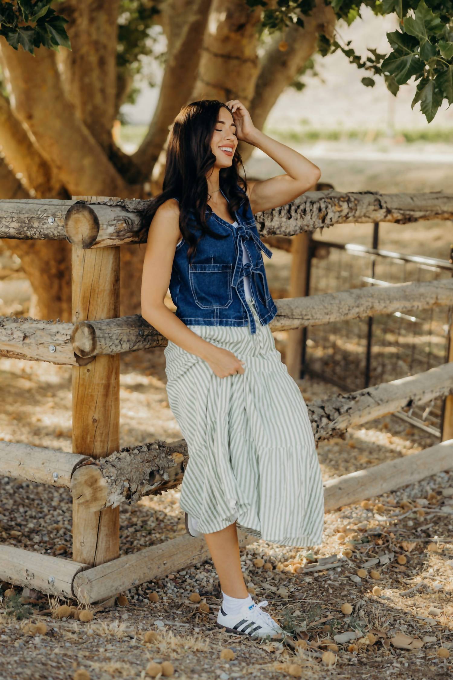 Mikarose - Tiered Full Skirt