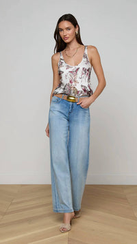 L'Agence - Eddie Bias Tank Top