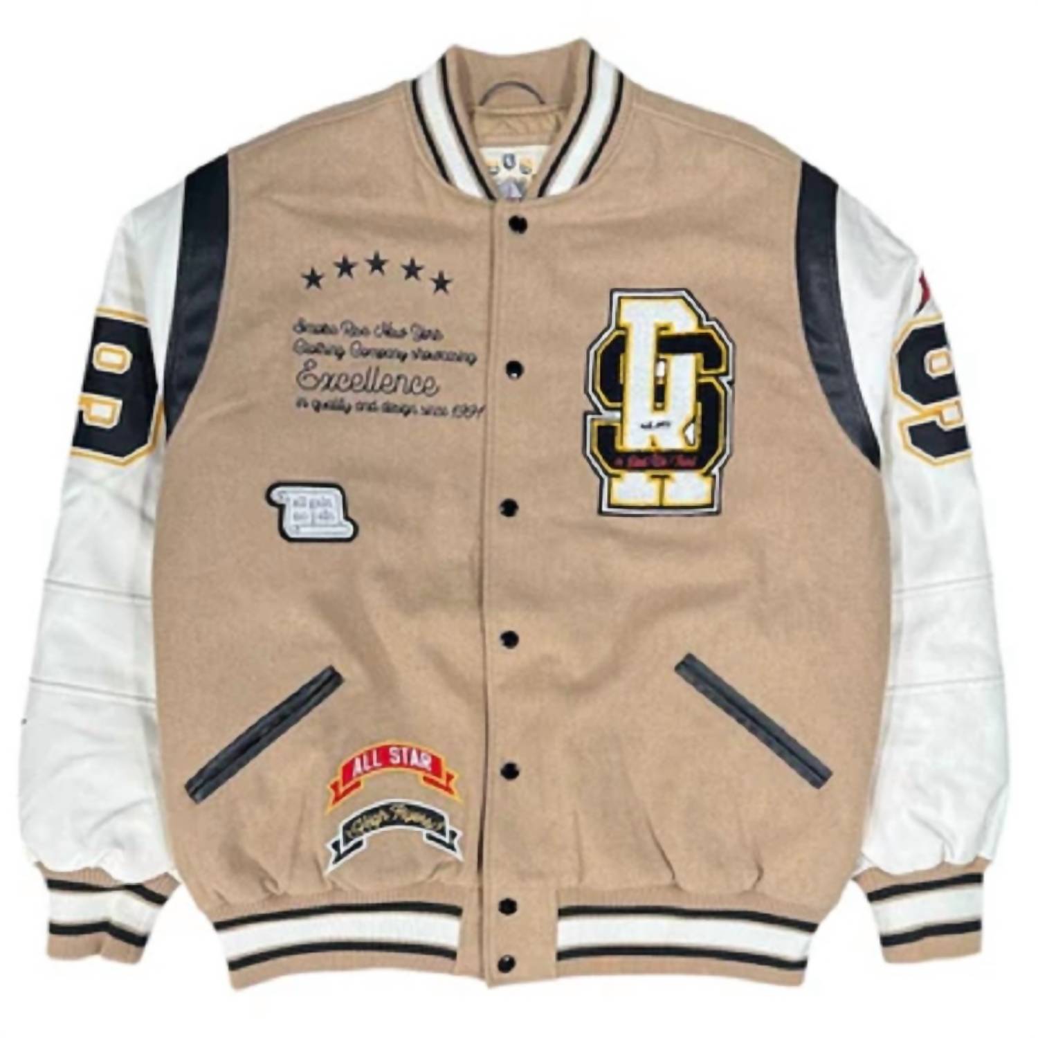 Smoke Rise - Men's All Gain No Pain Varsity Jacket
