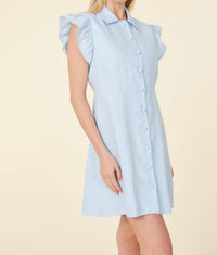 Dolce Cabo - Flutter Fleeve Dress