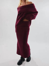 Le Lis - Rhyka Sweater Maxi Skirt