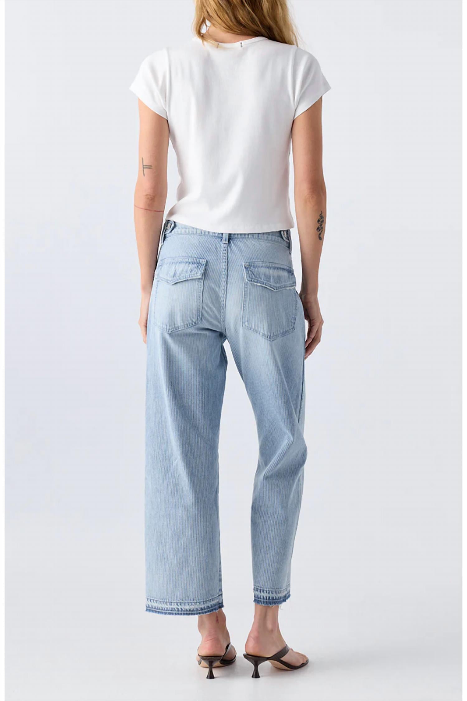 Amo - Easy Army Slouch Crop Jean