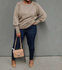 Bluivy - Willow Side Slit Knit Sweater