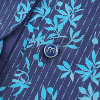 Zilli - Men's Tailored-fit Shirt With Floral Print