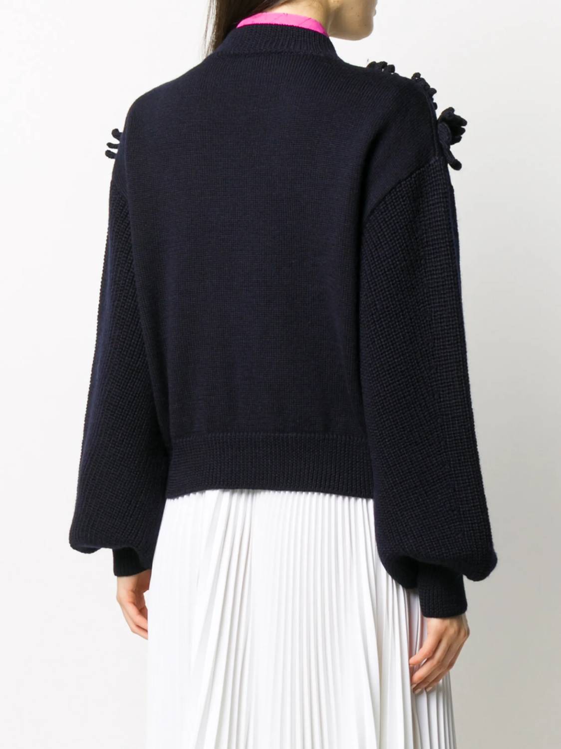 Valentino - Embroidered Wool Jumper