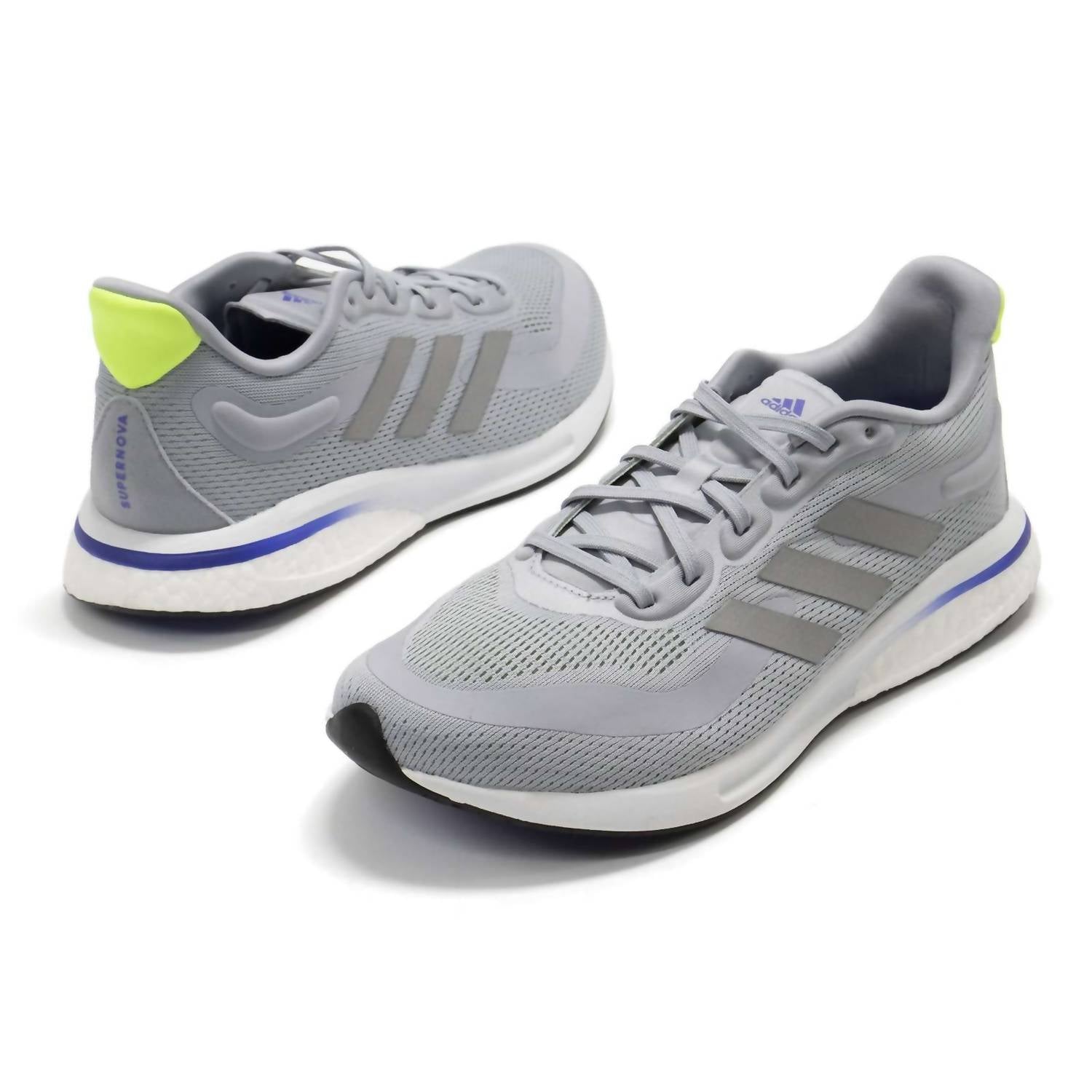 adidas Men's Supernova Running Shoes in halo silver - men's shoe - view 5