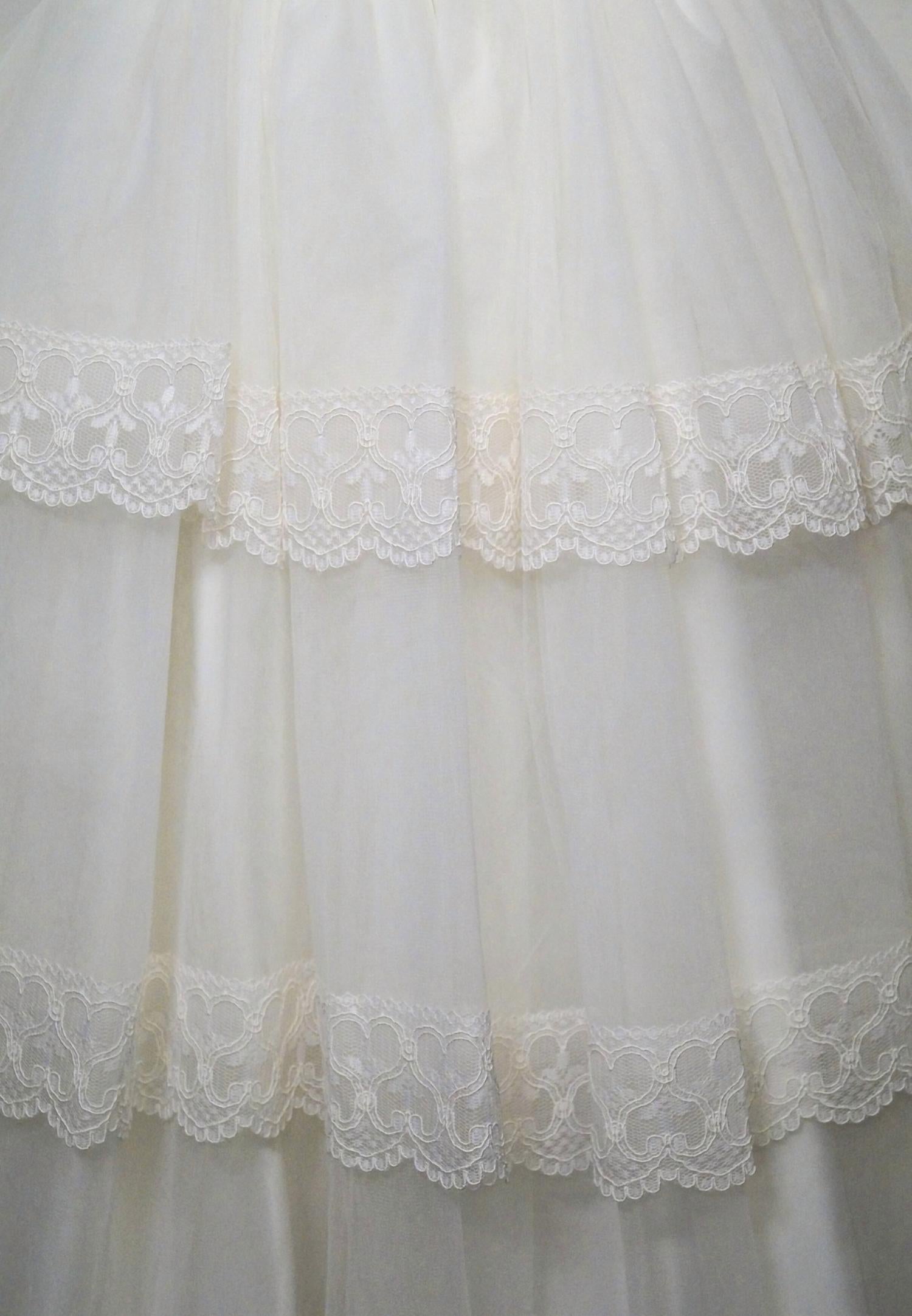 Eda Baby - Girl's Taliya 3 Tier Dress With Lace