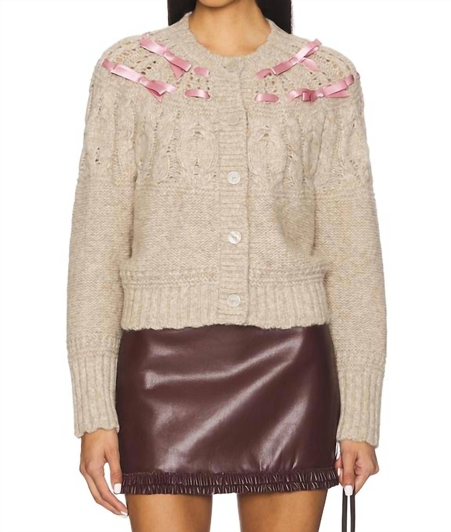 Loveshackfancy - Clementian Long Sleeve Cardigan