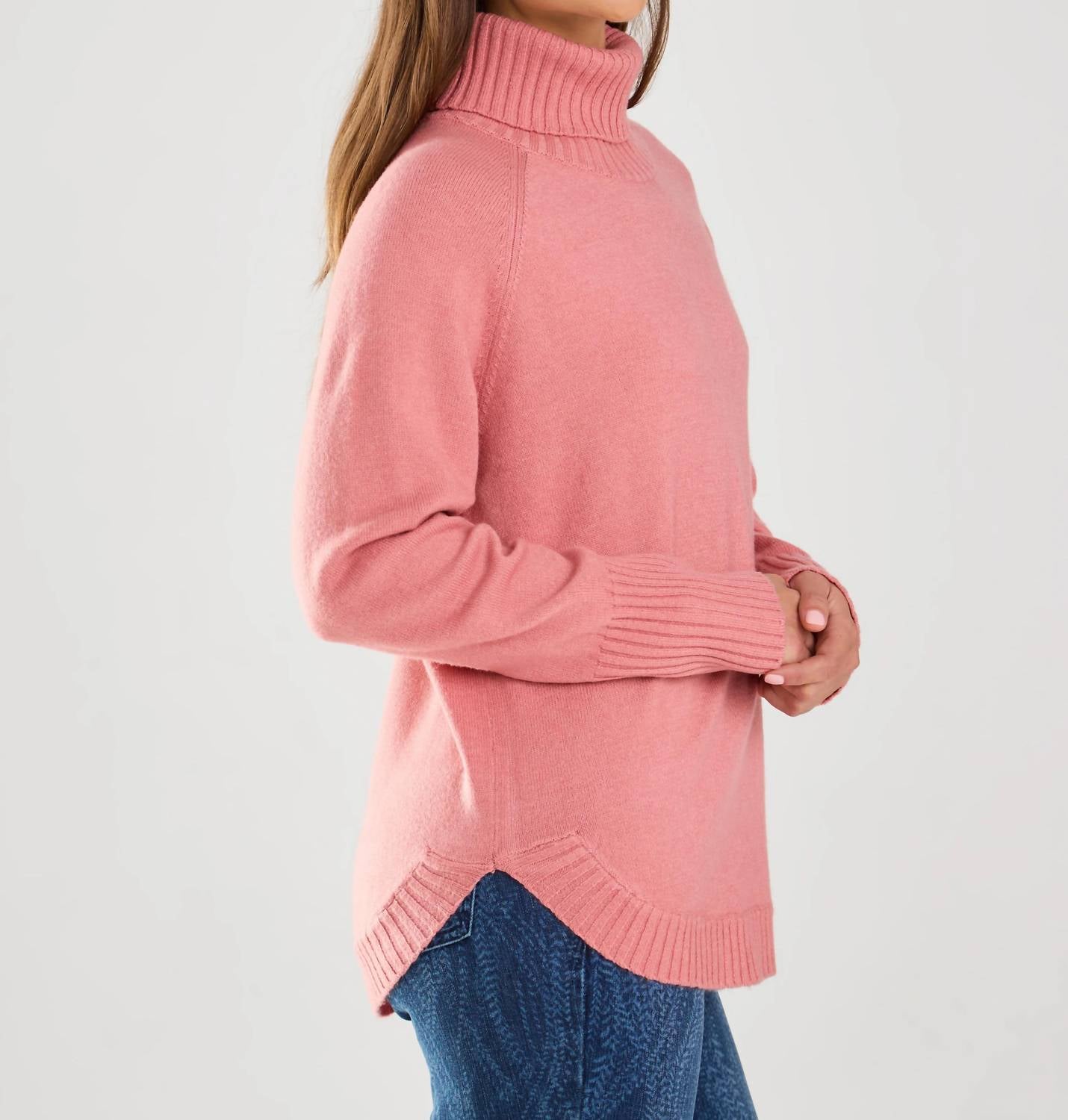 Fdj - Long Sleeve Turtleneck Sweater